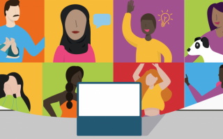 illustration of diverse peoples