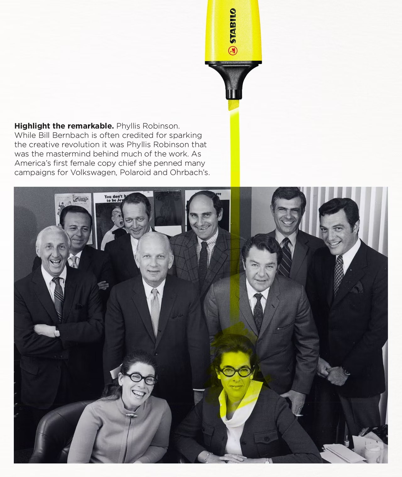 Stabilo Advert International Women's Day