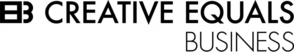 CREATIVE_EQUALS_BUSINESS_LOGO_2018_Black Creative Equals Business